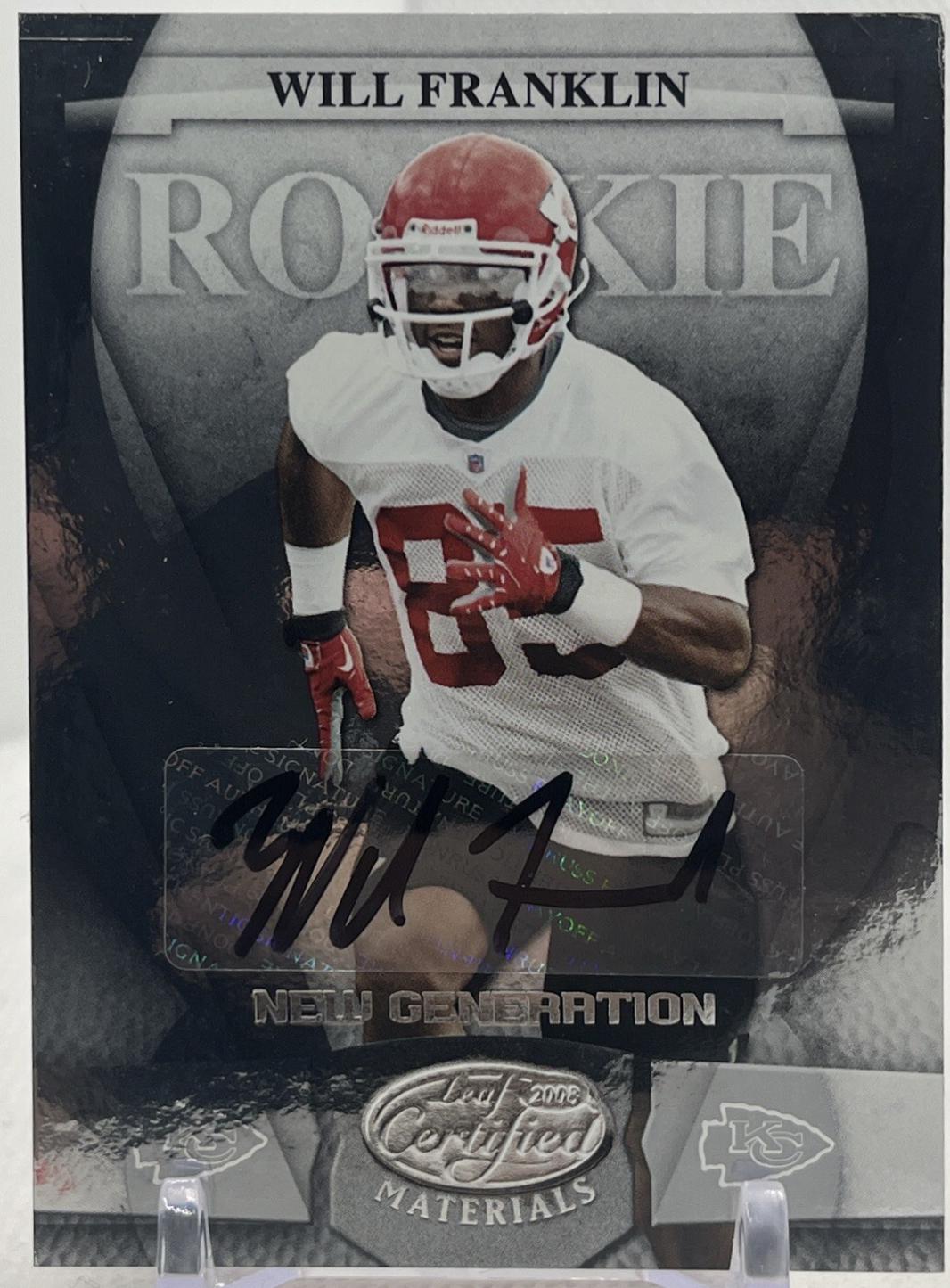 Will Franklin [Autograph] #200