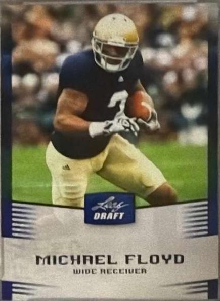 Michael Floyd [Blue Border] #35