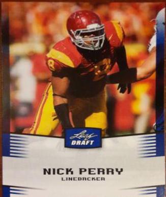 Nick Perry [Blue Border] #38