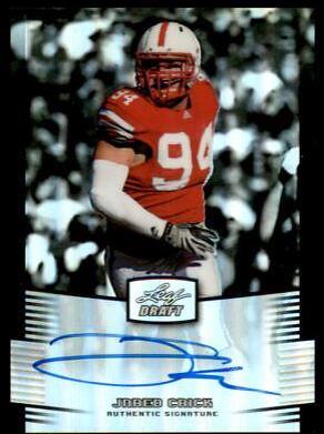 Jared Crick [Autograph Prismatic Silver] #JC1