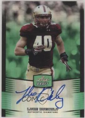 Luke Kuechly [Autograph Prismatic Green] #LK1