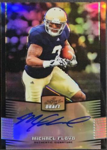 Michael Floyd [Autograph Prismatic Silver] #MF1