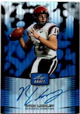 Ryan Lindley [Autograph Prismatic Blue] #RL2