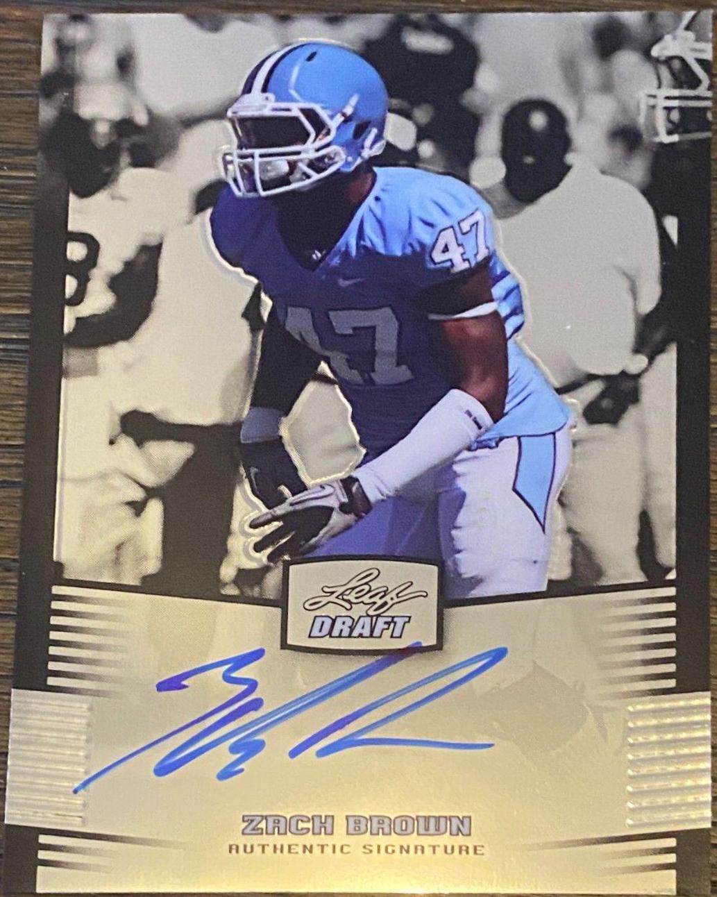 Zach Brown [Autograph] #ZB1
