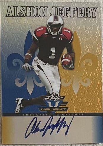Alshon Jeffery [Autograph Blue] #AJ1