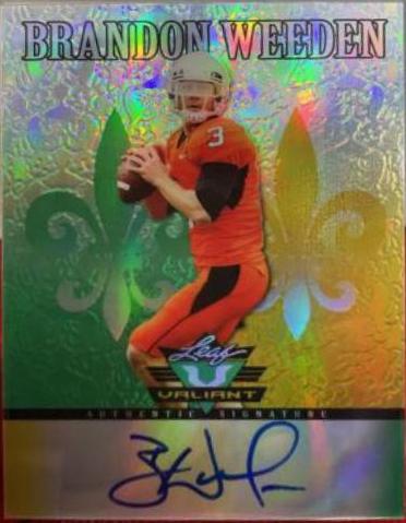 Brandon Weeden [Autograph] #BW1
