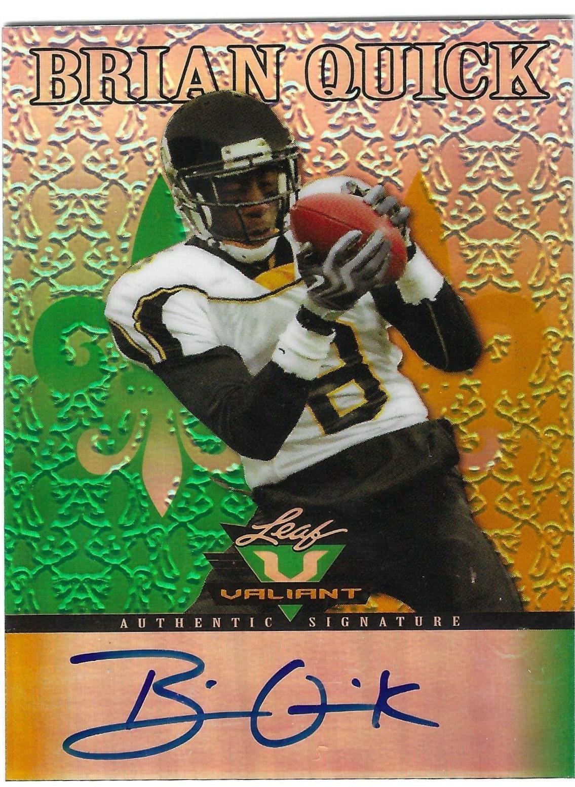 Brian Quick [Autograph] #BQ1