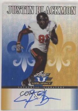 Justin Blackmon [Autograph Blue] #JB2