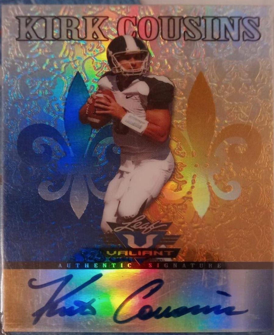 Kirk Cousins [Autograph Blue] #KC1