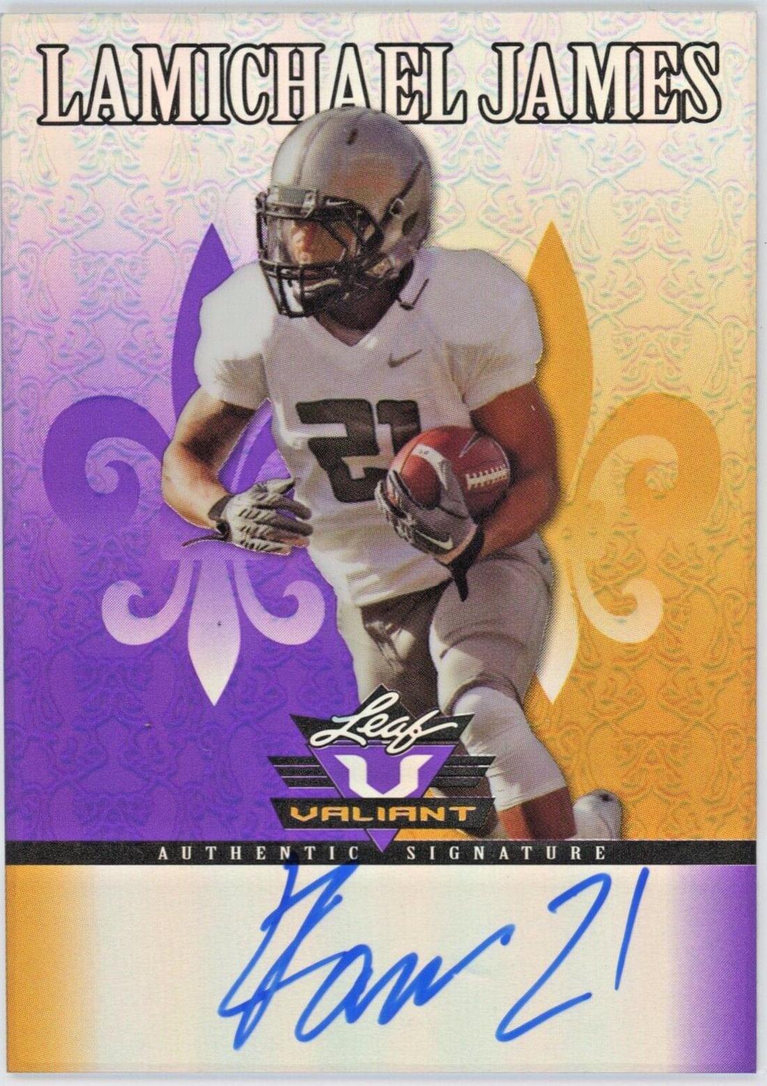 LaMichael James [Autograph Purple] #LJ1