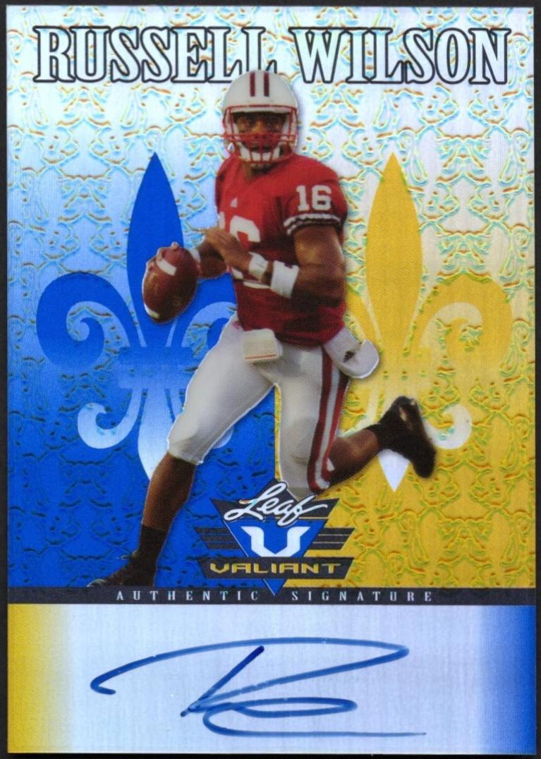 Russell Wilson [Autograph Blue] #RW1