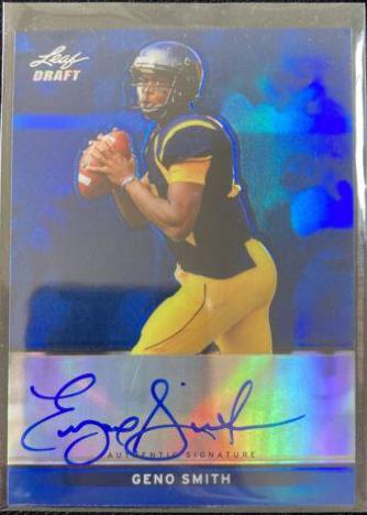 Geno Smith [Blue Autograph] #BA-GS1
