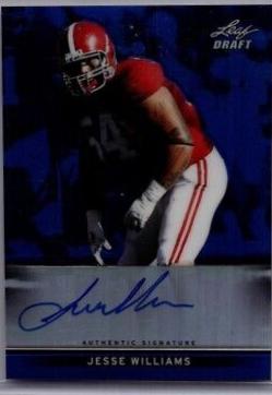 Jesse Williams [Blue Autograph] #BA-JW2