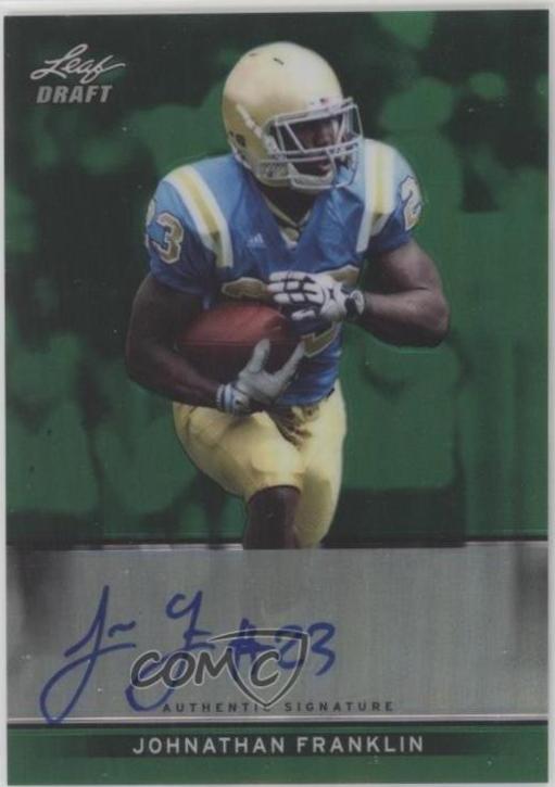 Johnathan Franklin [Green Autograph] #BA-JF2