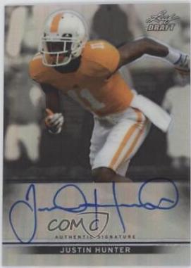 Justin Hunter [Silver Autograph] #BA-JH1