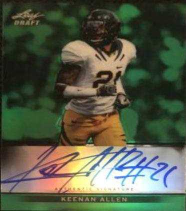 Keenan Allen [Green Autograph] #BA-KA1