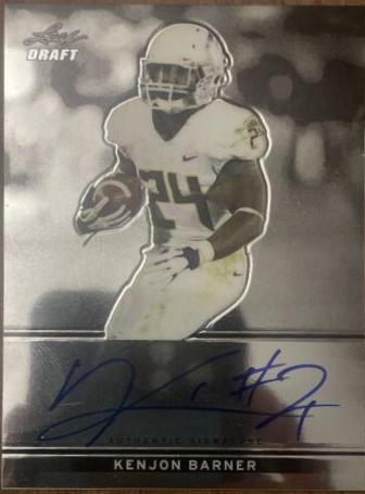 Kenjon Barner [Silver Autograph] #BA-KB1