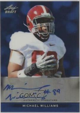 Michael Williams [Blue Autograph] #BA-MW2