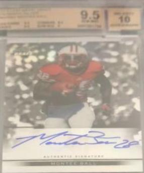 Montee Ball [Silver Autograph] #BA-MB2