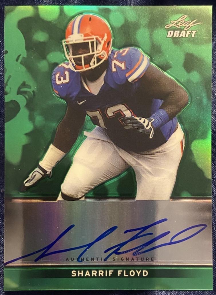 Sharrif Floyd [Green Autograph] #BA-SF1