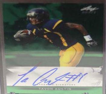 Tavon Austin [Green Autograph] #BA-TA1