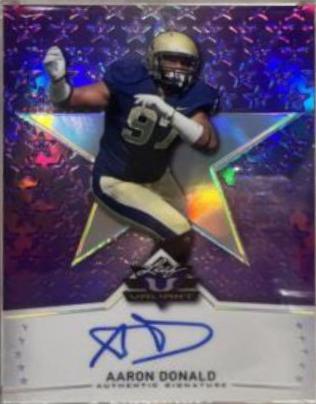 Aaron Donald [Autograph Purple] #BA-AD1