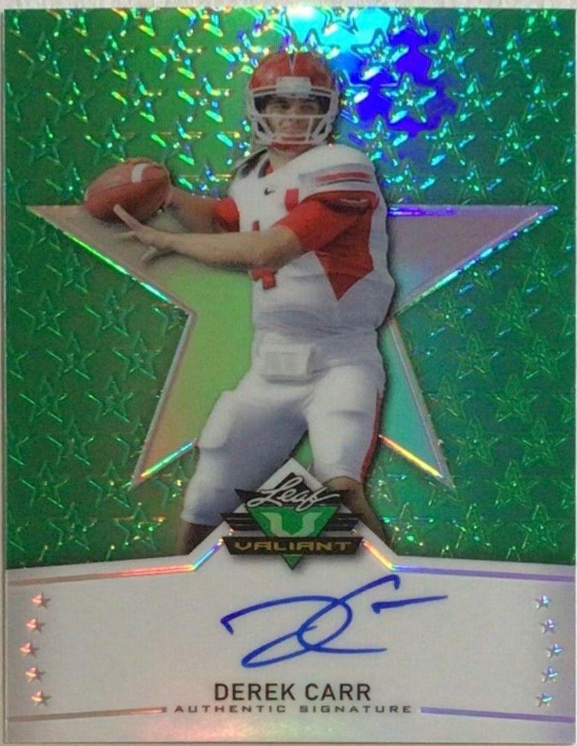 Derek Carr [Autograph] #BA-DC1
