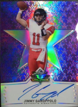 Jimmy Garoppolo [Autograph Purple] #BA-JG1