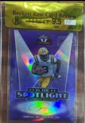 Odell Beckham Jr. [Autograph Purple] #BA-OBJ