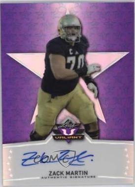 Zack Martin [Autograph Purple] #BA-ZM2