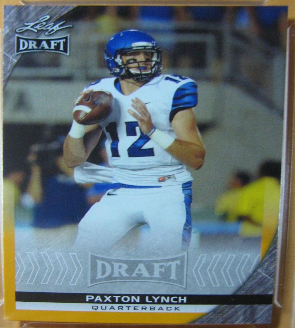 Paxton Lynch [Gold] #72