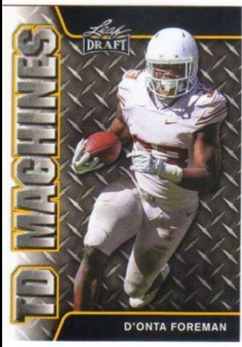 D'Onta Foreman [Gold] #TD-04