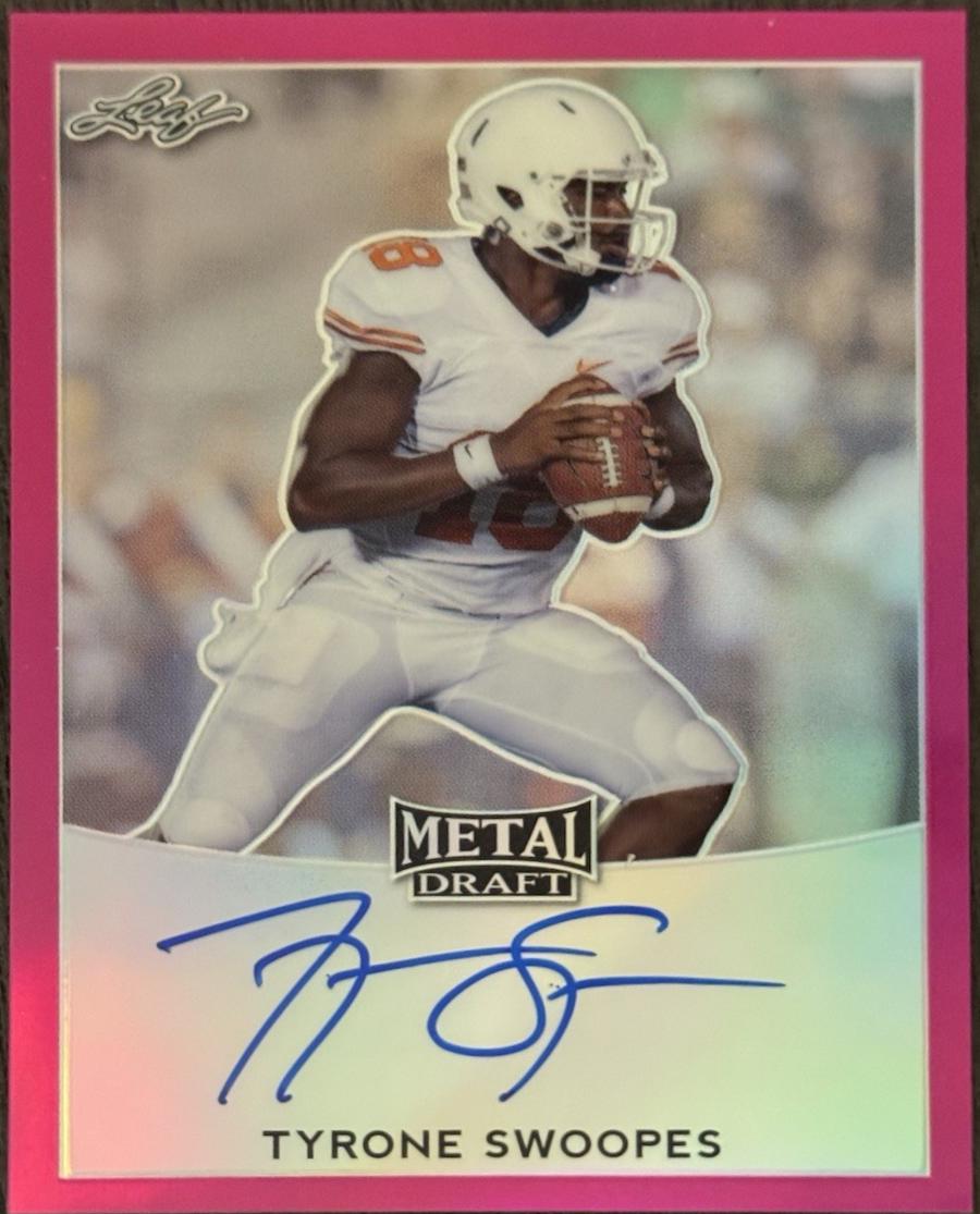Tyrone Swoopes [Pink Prismatic] #BA-TS1
