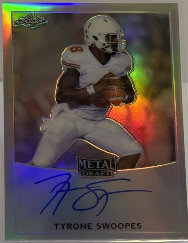Tyrone Swoopes [Silver Wave Prismatic] #BA-TS1
