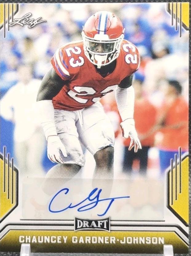 Chauncey Gardner-Johnson [Gold] #BA-CGJ