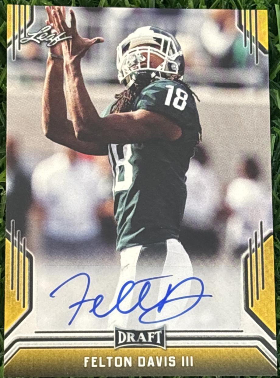 Felton Davis III [Gold] #BA-FD3