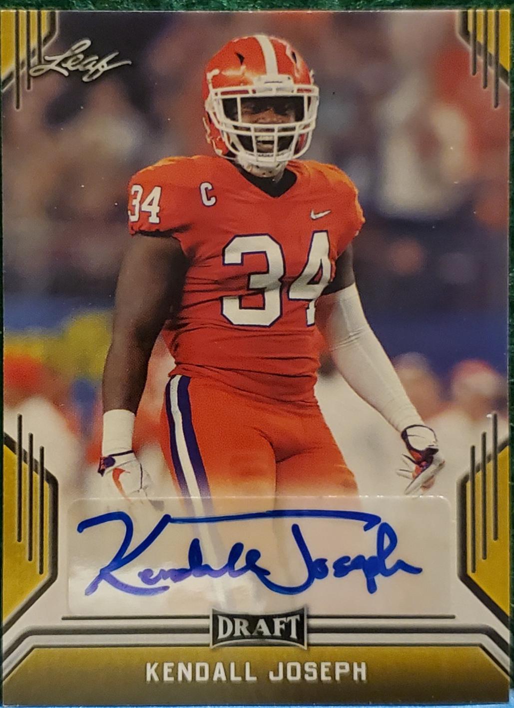 Kendall Joseph [Gold] #BA-KJ1