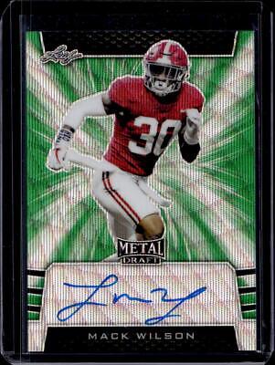 Mack Wilson [Green Wave] #BA-MW2
