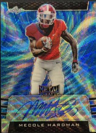 Mecole Hardman [Blue Wave] #BA-MH1