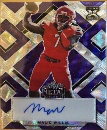Mike Weber [Purple Wave] #BA-MW1