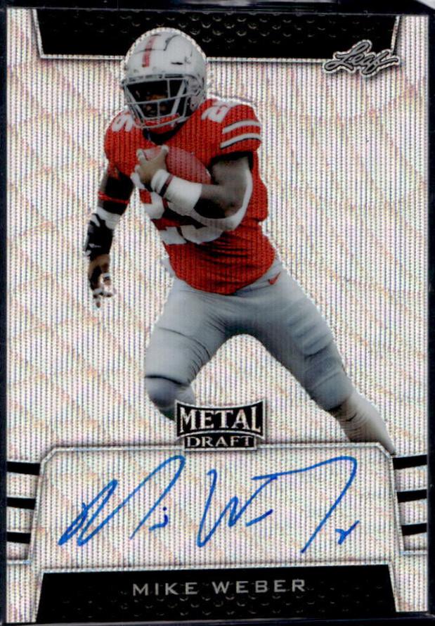 Mike Weber [Silver Wave] #BA-MW1