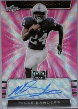 Miles Sanders [Pink Wave] #BA-MS2