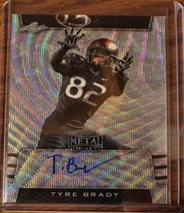 Tyre Brady [Silver Wave] #BA-TB1