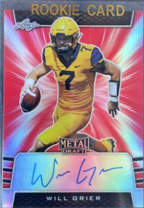 Will Grier [Red Wave] #BA-WG1