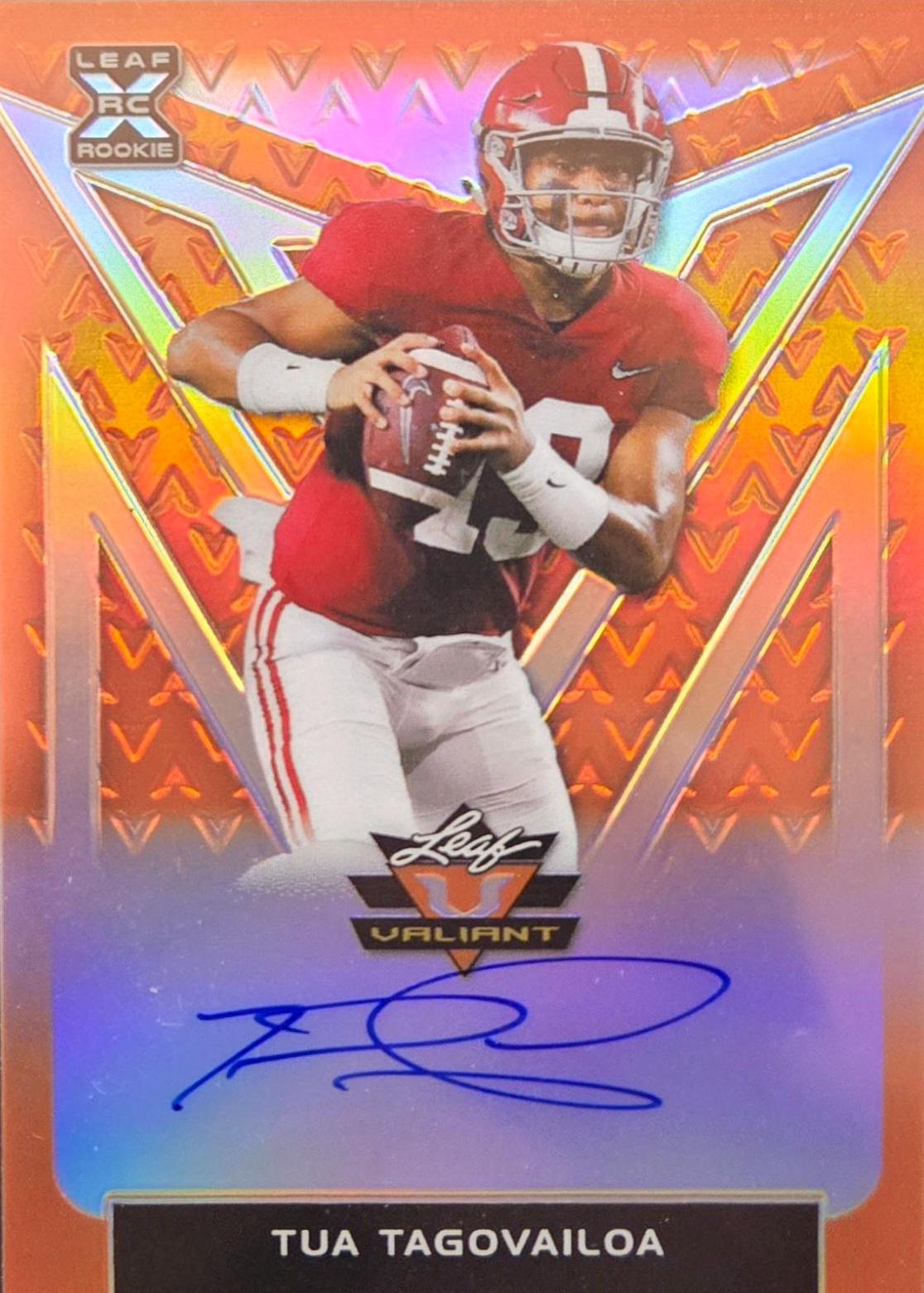 Tua Tagovailoa [Orange] #BA-TT1