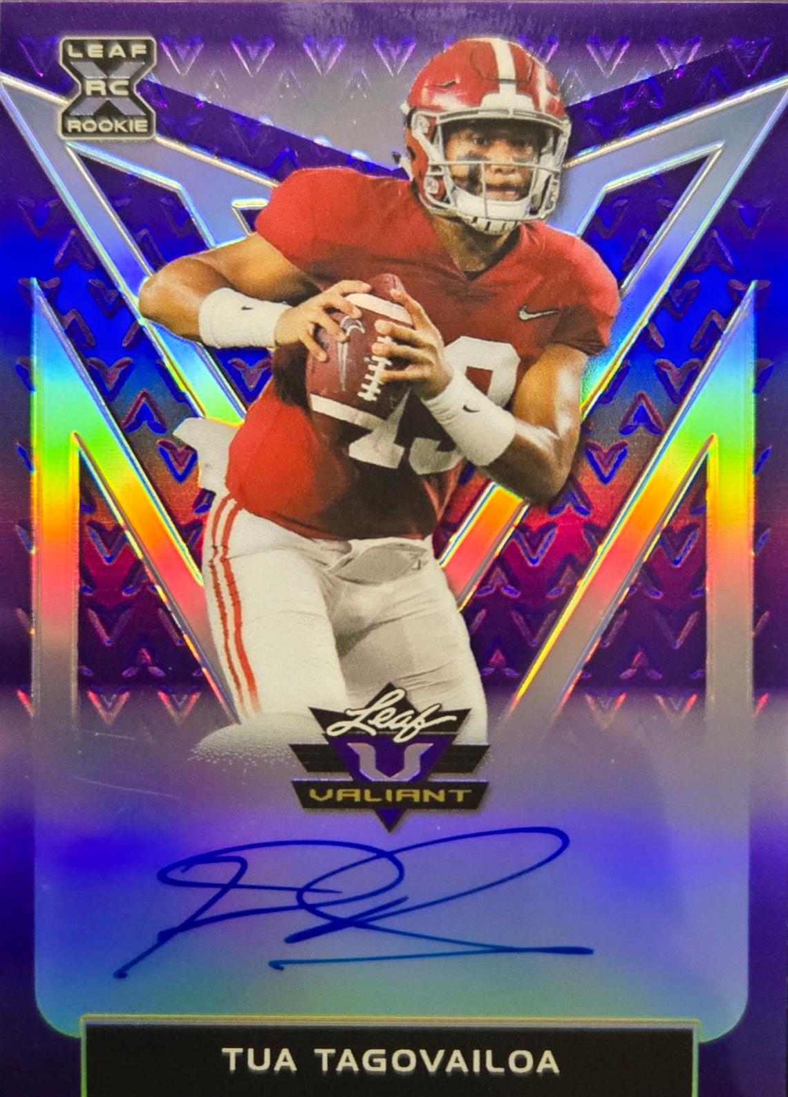 Tua Tagovailoa [Purple] #BA-TT1