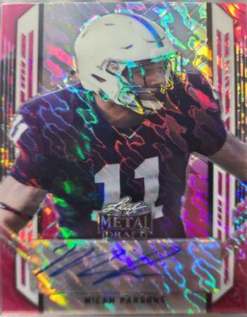 Micah Parsons [purple rainbow] #PA-MP1