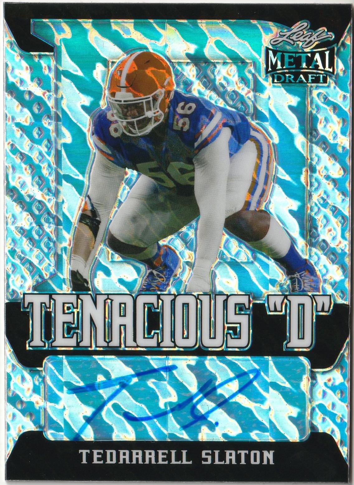Tedarrell Slaton [Silver Marble] #TD-TS3