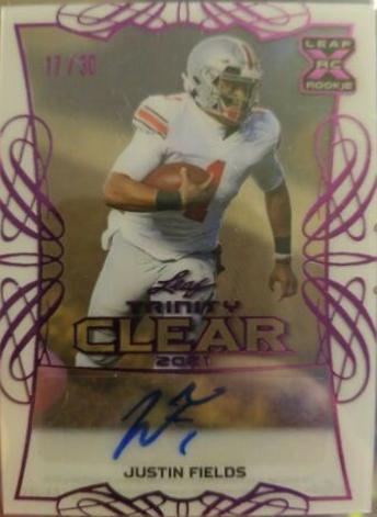 Justin Fields [Pink] #CA-JF1