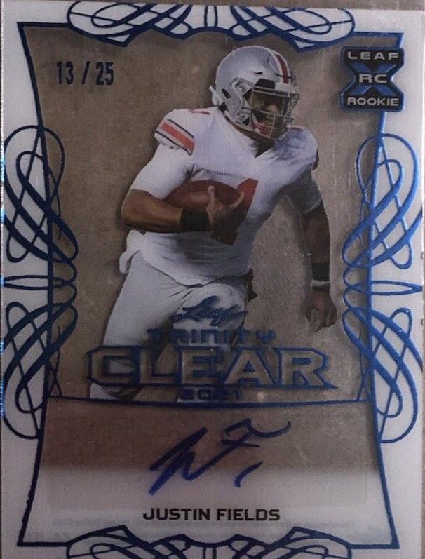Justin Fields [Platinum] #CA-JF1
